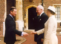 Vabariigi President ja proua Helle Meri kohtusid St. Jamesi palees TKK Walesi printsiga