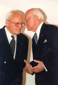 Saksamaa Liidupresident Roman Herzog ja president Lennart Meri